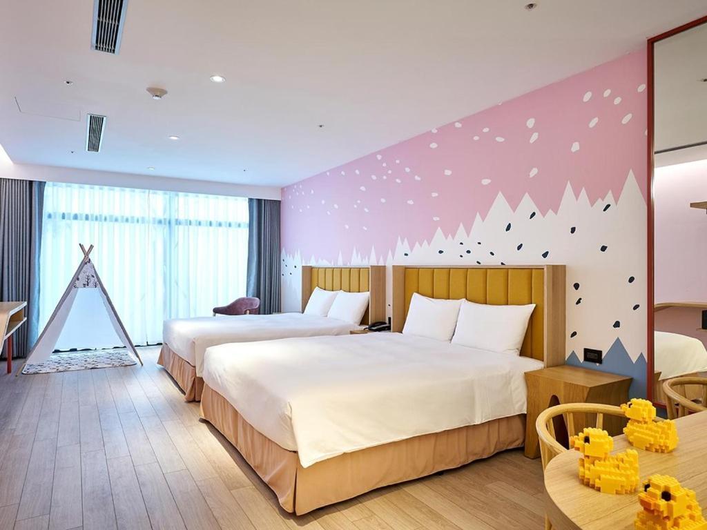 The Brick Hotel 太保市 エクステリア 写真