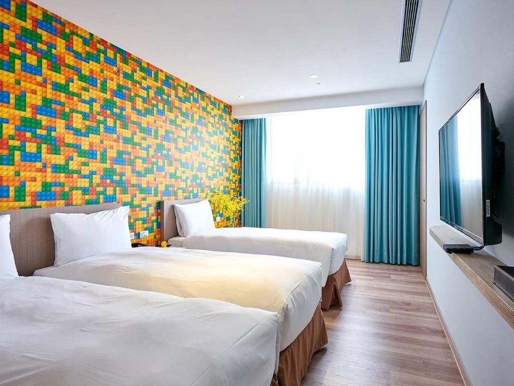 The Brick Hotel 太保市 エクステリア 写真